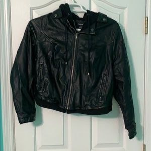Torrid Faux Leather Double Zipper Jacket